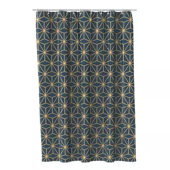 Штора для ванны Fora Мариголд 1800х1800 мм полиэстер синяя (FOR-OL11)