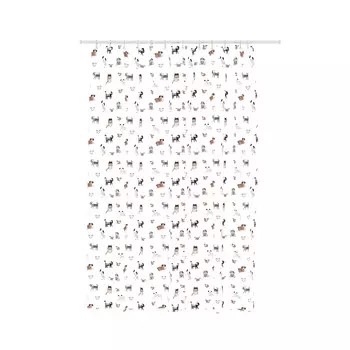 Штора для ванны Fora Best Friends 1800х1800 мм PEVA мультиколор (FOR-PV13)