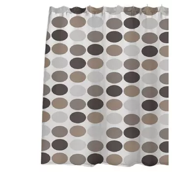 Штора для ванны Zalel 1800х1800 мм PEVA серая (BHx-067)