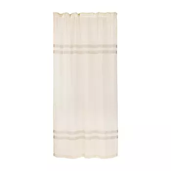 Штора искусственный лен бежевая 140х260 см Moroshka Desert (908-207-01)