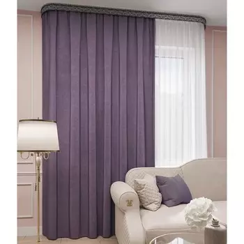 Штора канвас лаванда 150х280 см Legrand Канвас (58091253)