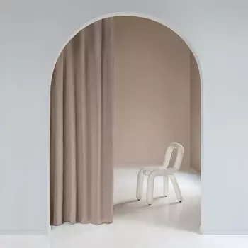 Штора рогожка какао 165х270 см Волшебная Ночь Рогожка (797946)