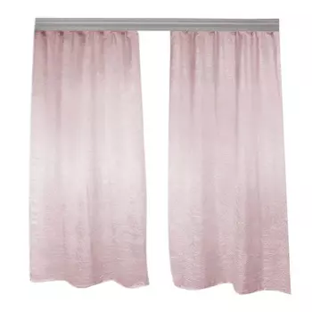 Штора тафта лаванда 135х260 см Casa Conforte Тергалет (2 шт.) (6178684)