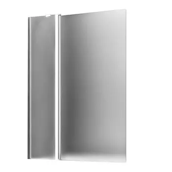 Шторка на ванну распашная 110х140х0,6 см профиль хром WasserKraft Berkel (48P02-110)