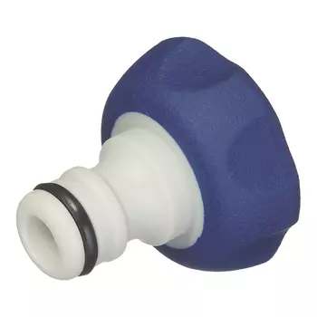 Штуцер 3/4 для подключения шланга с краном Green Apple внутренняя резьба полипропиленовый (Б0003113)