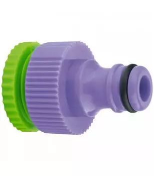 Штуцер 3/4 х 1/2 для поливочного шланга Palisad пластиковый (65720)