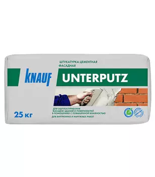 Штукатурка цементная Knauf Унтерпутц 25 кг