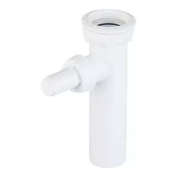 Сифон для бытовой техники Wirquin 1 1/2х40 мм с отводом (30717952)