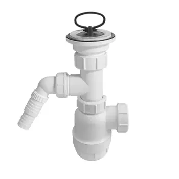 Сифон для раковины и мойки McAlpine 1 1/2х40 мм с выпуском d70 мм (MRSK3)