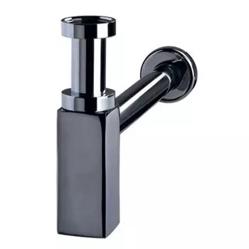 Сифон для раковины Wirquin Caries 1 1/4х32 мм без выпуска с отводом хром (31650001)