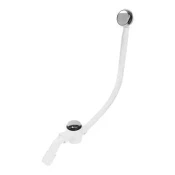 Сифон для ванны McAlpine 1 1/2х40 мм с выпуском d70 мм клик-клак с соединением 40/50 мм (MRB12)