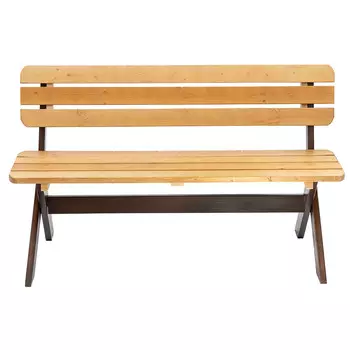 Скамья усиленная деревянная Фотон Эстер орех/венге 1480х350х890 мм (4627074041683)