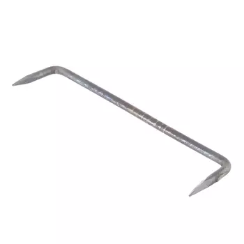 Скоба строительная кованая d10 300х70 мм (10 шт.)