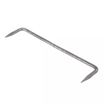 Скоба строительная кованая d10 320х70 мм (10 шт.)