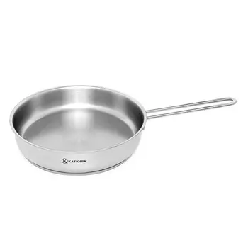 Сковорода Катюша Марта d18 см нержавеющая сталь (130-180-0)