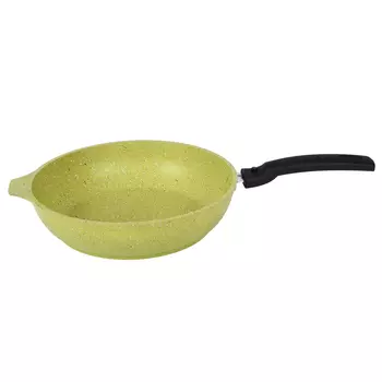 Сковорода Kukmara Trendy Style Lime d26 см литой алюминий с антипригарным покрытием (60074113)
