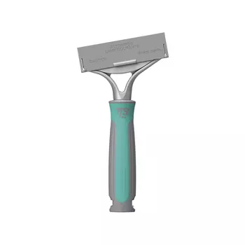 Скребок из нержавеющей стали 230х105 мм Karcher с защитным колпачком с короткой ручкой