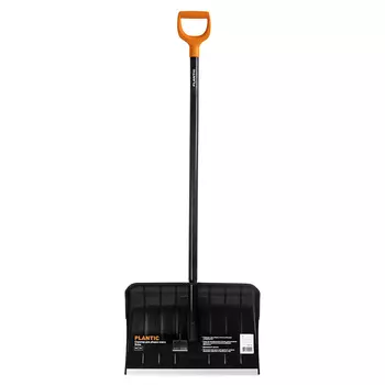 Лопата снеговая Plantic Snow полипропилен с деревянной ручкой 1440х545 мм (12005-01)