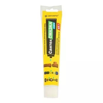 Смазка сантехническая для колец канализационных труб Сантехкреп 65 мл