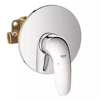 Смеситель для душа GROHE Eurostyle 2015 23725003 однорычажный со встраиваемым механизмом в комплекте без переключателя