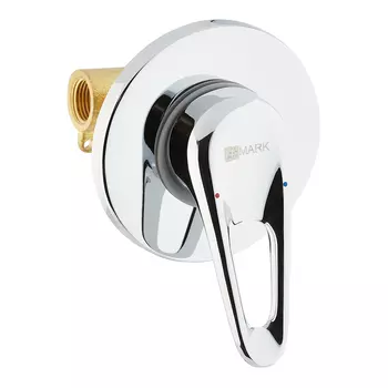 Смеситель для душа LEMARK Luna LM4123C встраиваемый без излива однорычажный