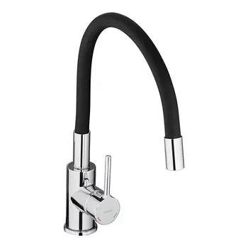 Смеситель для кухни Milardo Meal хром с гибким изливом однорычажный (M01SB0FM05)