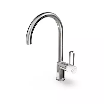 Смеситель для кухни Tokito You хром с высоким изливом однорычажный (TOK-YOU-1013)