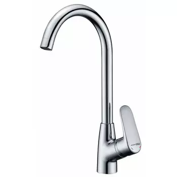 Смеситель для кухни WasserKraft Vils 5600 хром с высоким изливом однорычажный (5607)