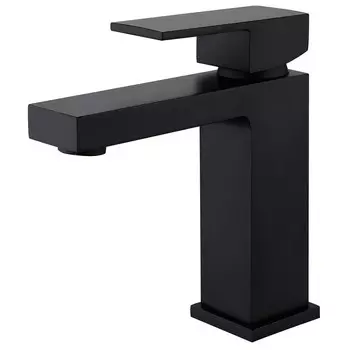 Смеситель для раковины Abber Daheim черный однорычажный (AF8210B)