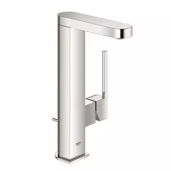 Смеситель для раковины Grohe Plus хром однорычажный с донным клапаном с вытяжной лейкой (23843003)