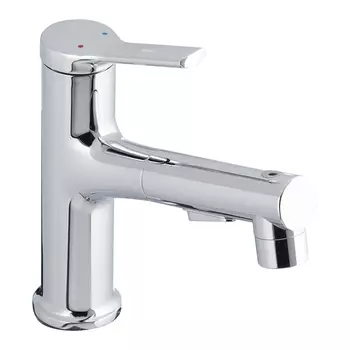 Смеситель для раковины Lavelly Mobile хром однорычажный с вытяжной лейкой (673111)