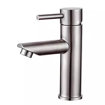 Смеситель для раковины РМС Sus сталь однорычажный (SUS124-001F)