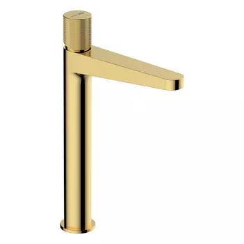 Смеситель для раковины WasserKraft Ems золото джойстик (7603H)