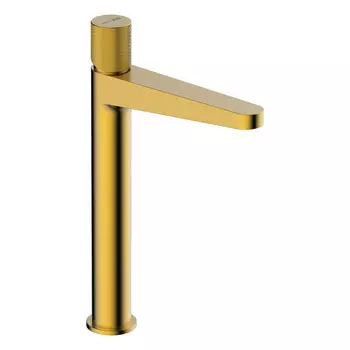 Смеситель для раковины WasserKraft Schunter золото джойстик (8203H)