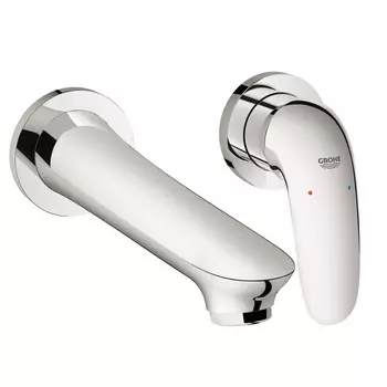 Смеситель для раковины встраиваемый Grohe Eurostyle хром однорычажный без скрытой части в комплекте (29097003)