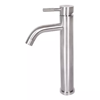 Смеситель для раковины высокий ARGOtech Solid сатин однорычажный (35-14 SOLID)