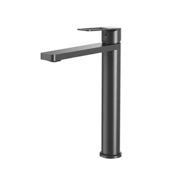 Смеситель для раковины высокий Tokito Kobe графит однорычажный (TOK-KOB-1012)