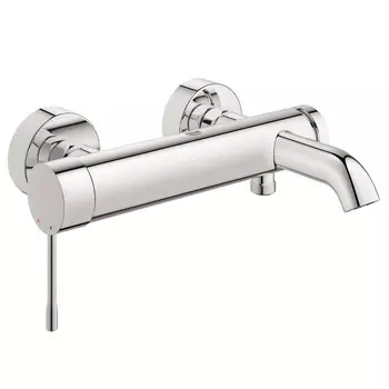 Смеситель для ванны Grohe Essence+ хром однорычажный с коротким изливом без лейки (33624001)