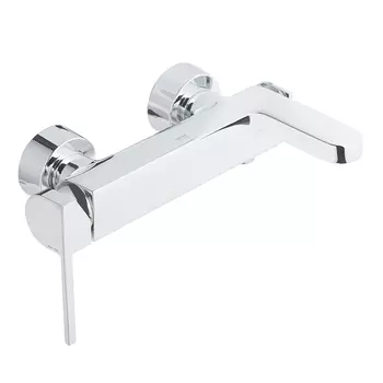 Смеситель для ванны Grohe Plus хром однорычажный с коротким изливом без лейки (33553003)