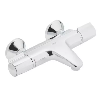 Смеситель для ванны термостатический Grohe Precision Trend хром с коротким изливом без лейки