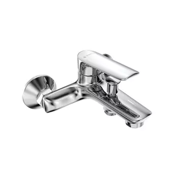 Смеситель для ванны Tokito Misawa хром однорычажный с коротким изливом с лейкой (TOK-MIS-1014)