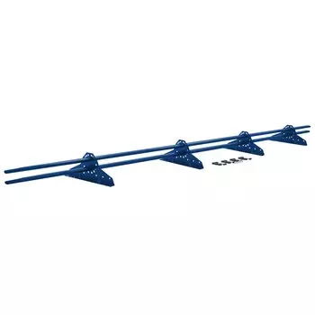 Снегозадержатель трубчатый овальный Grand Line 3 м синий RAL 5005