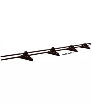 Снегозадержатель трубчатый овальный Grand Line 3 м темно-коричневый RR 32