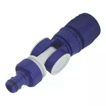 Соединитель 1/2 для подключения шланга с насадками Green Apple полипропиленовый шарнирный (Б0045275)