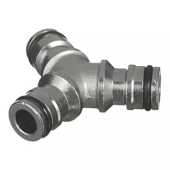 Соединитель 1/2х3/4х1 для поливочного шланга MasterProf латунный (ДС.070701)