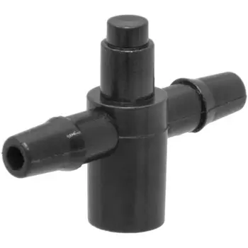 Соединитель для капельной трубки 3 мм 1/8 MasterProf пластиковый на 2 выхода (5 шт.) (ДС.070730)