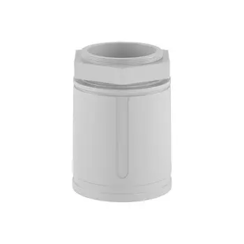 Соединитель для труб с коробкой 40 мм DKC М40х1,5 серый (5 шт.) (50240)