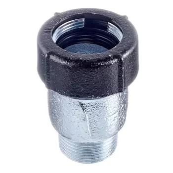 Соединитель Gebo Quick (AK1/GBAK10) 1 НР(ш) чугунный оцинкованный