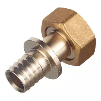 Соединитель прямой Tece 25 мм х 1" ВР(г) с накидной гайкой бронза (717605)