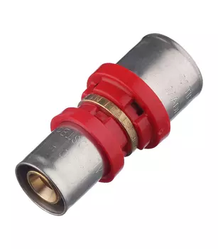 Соединитель прямой Tiemme 20(пресс) х 16(пресс)